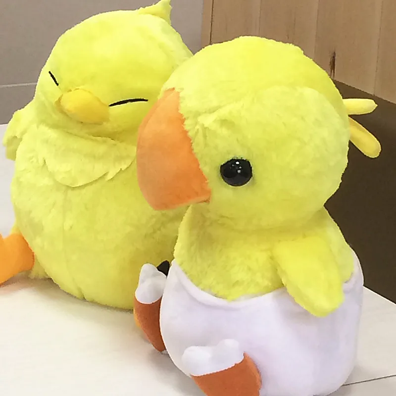 

35CM Final Fantasy Chocobo Bird MOGLI Moogle Plush Toys Soft Stuffed Dolls A birthday present for your child