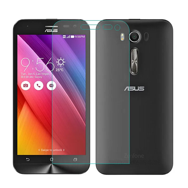 Vidro temperado para Asus ZenFone 2 Laser ZE500KL ZE500KG ZE550KL 5.0 5.5 Protetor de tela Película protetora