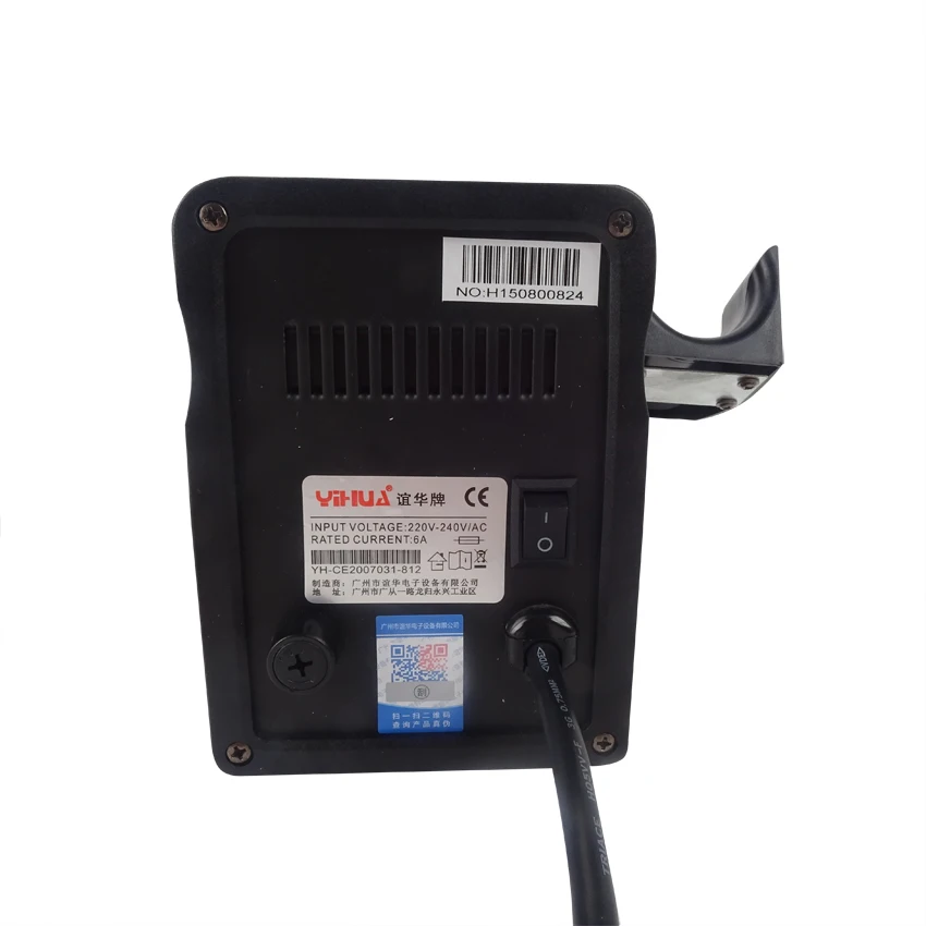 110v/220v máquina de reparo soldador da máquina de solda com arma e suporte do ferro de solda