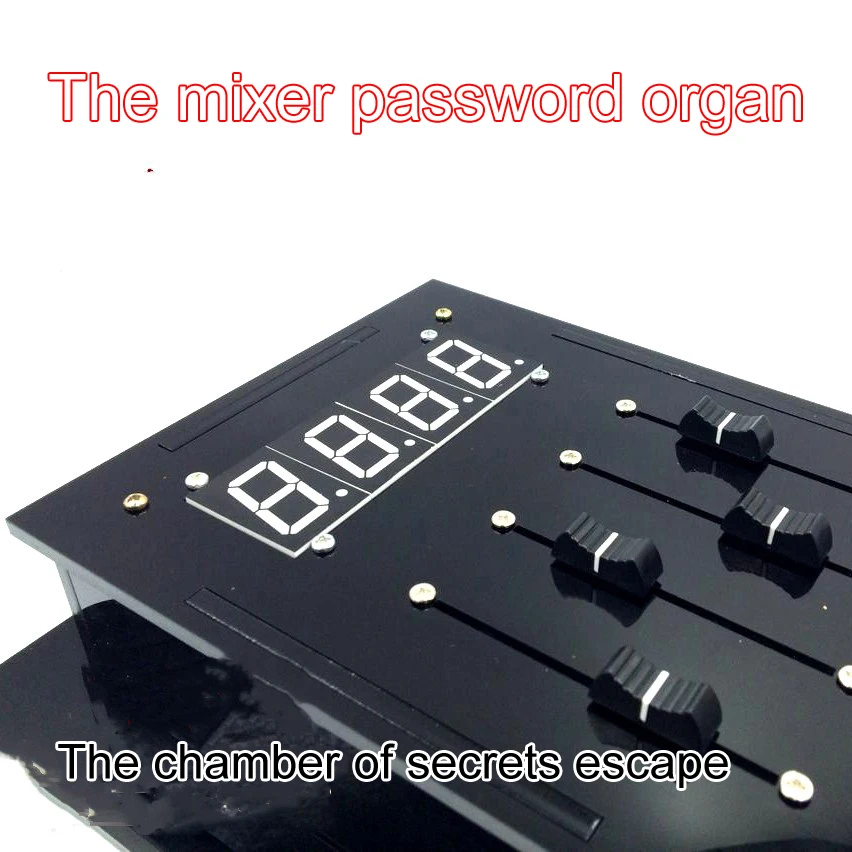 real life room escape room prop mixer password unlock finished product organs Takagism game