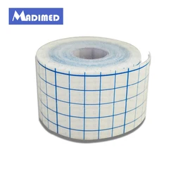 5cm x 10m  2rolls/lot  fixer pflaster fixomull stretch Hypoallergenic nonwoven adhesive wound dressing fixation tape bandage