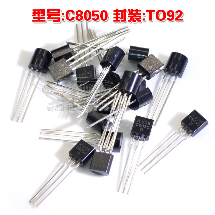 New C8050 TO-92 NPN Power Transistor Output 40V 0.5A S8050 to92 Straight