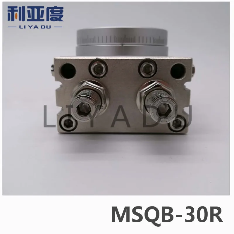 SMC type MSQB-30R rack and pinion type cylinder / rotary cylinder /oscillating cylinder, with a hydraulic buffer  MSQB 30R