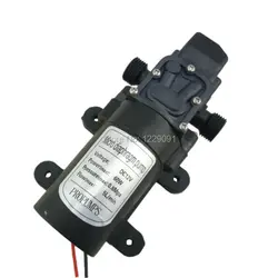 dc 12v 24v water pump pressure switch automatic on off 60W 5LPM high pressure self priming diaphragm water pump