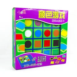 Fly AC color game educational Logical Reasoning Ability Training 5-7-10 Years Old Puzzle toys for children Birthday gift