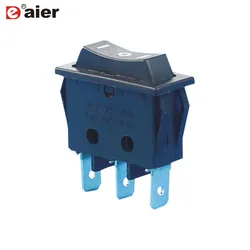 5PCS (ON) Momentary-OFF-(ON) Momentary Rocker Switch 3 Pins AC 125V 20A 250V 15A SPDT 3 Position Switches Single Pole