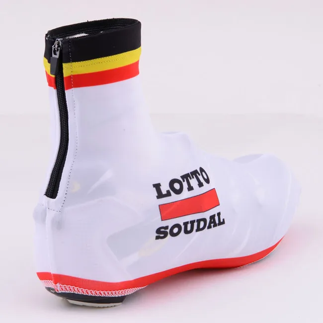 2019 LOTTO SOUDAL  Team Summer Cycling Shoe Cover Sneaker Overshoes Lycra Road Bicycle Bike MTB Cycling Shoe Cover