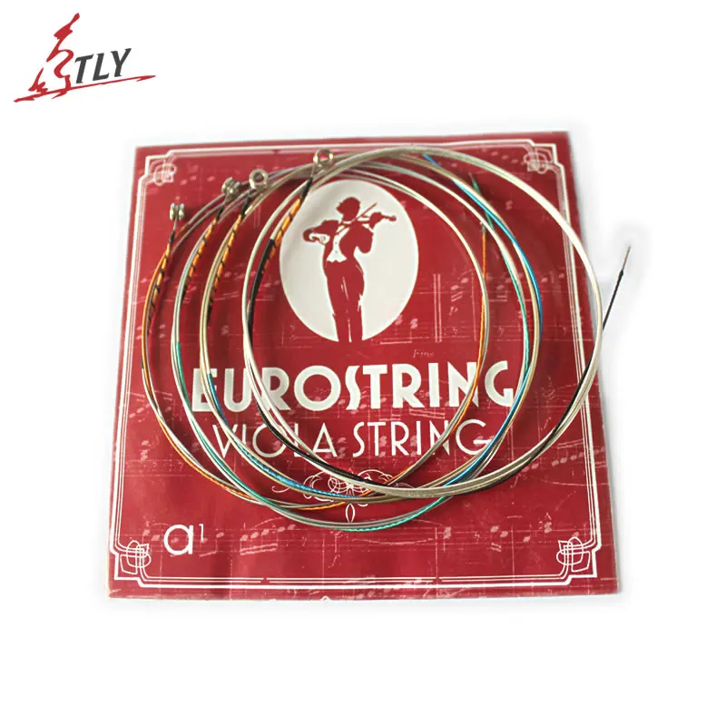 Euro Handmade Quality Full Set Silver Viola Strings