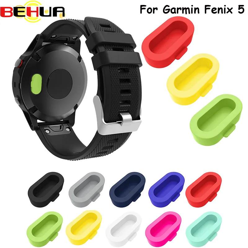 BEHUA Dust plug function 10 color good designer protector of smartwatch For Garmin Fenix 5 5S 5X 6 7 Silicone cover 10pcs/ lot