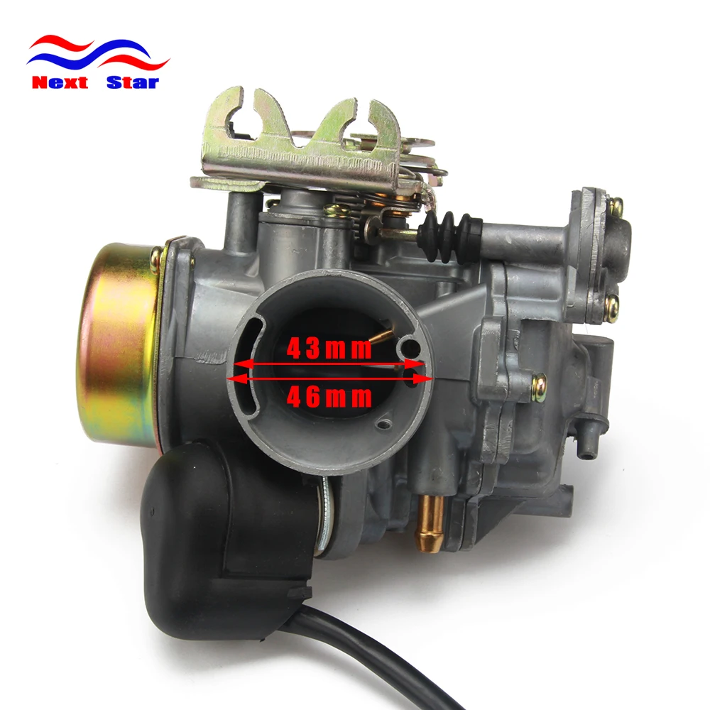 Motorcycle CVK30 30MM Carburetor Parts Vacuum Model Universal For Scooters GY6 150 VOG TANK 260CC 200CC 250CC Engines CVK