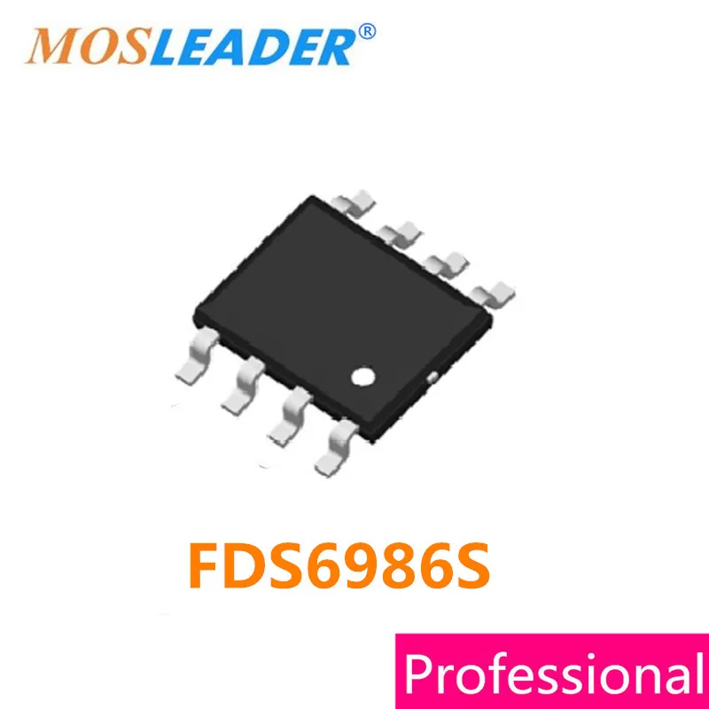 

Mosleader FDS6986S SOP8 100 шт. двойной N-Channel 30 в 6.5A 7.9A Оригинальный новогодний высокого качества