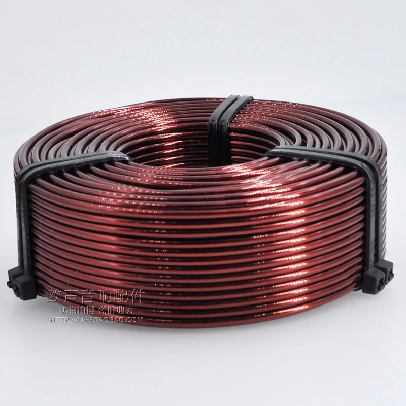 4N Hollow Oxygen-free Copper Audio Frequency Division Inductance Coil 0.8mm Line 1.0mm 1.2mm 1.5mm 2.0mm Line