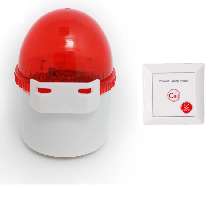 Wireless Calling System Emergency Alarm 100db horn