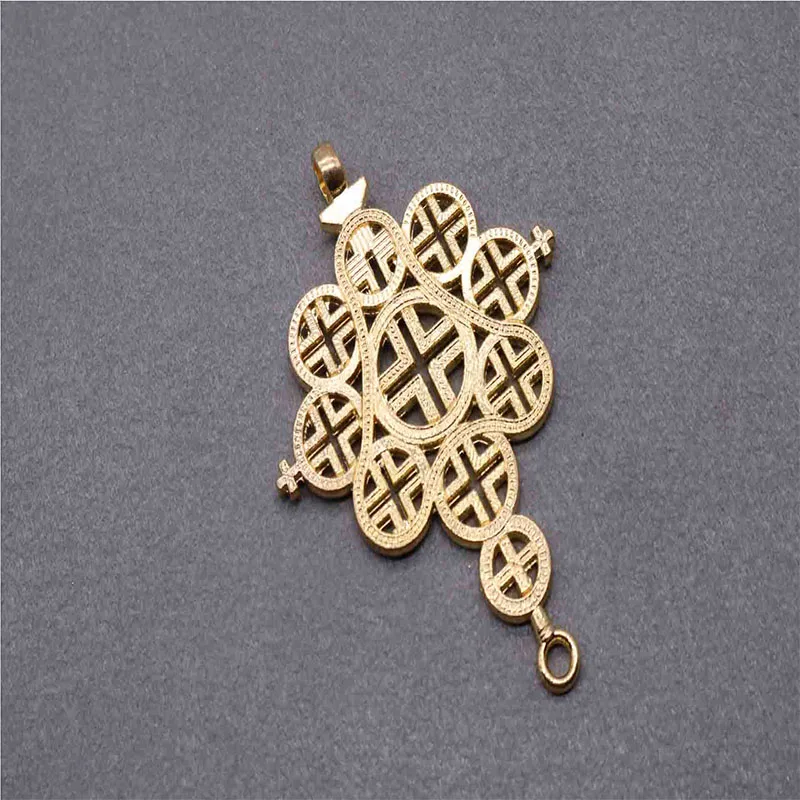 African cross Egyptian big cross and thick necklace ladies / men\'s jewelry African ethnic traditional style 10 pieces