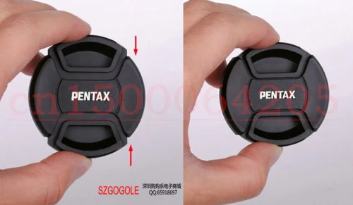 2 шт. 49 мм 49 мм защелкивающаяся крышка объектива для Pentax PK K mount DA AF ручной объектив камеры