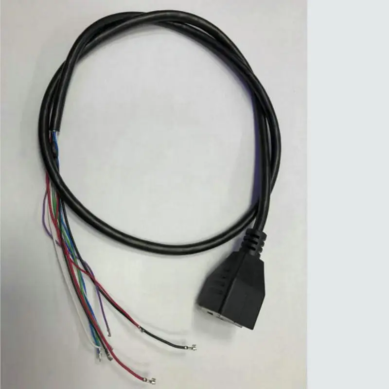 CCTV POE IP 네트워크 카메라 PCB 모듈 비디오 전원 케이블, 길이 60cm, RJ45 암 커넥터, 터미널 포함, 무료 배송, 2 개