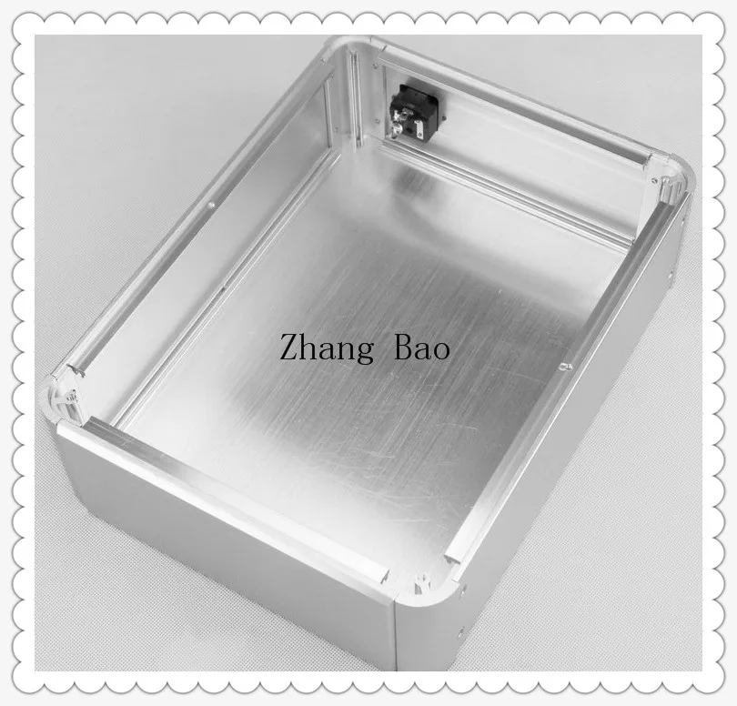 WA73 Aluminum Chassis Enclosure Box Case Shell for Audio Amplifier 323x243x90mm