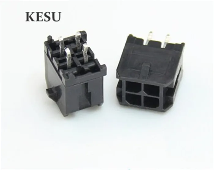 

Micro-Fit male female connector 3.0mm 2x2 Pin 4Pin 4-Pin right angle/straight Plus Receptacle Housing for terminal 43025/43045