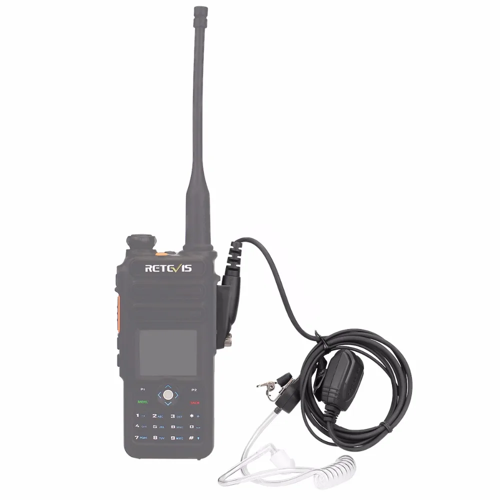 Retevis-auricular Walkie Talkie de tubo acústico de aire para TYT MD-2017/Retevis RT82/RT87/RT83/RT29/Ailunce HD1, auriculares de Radio Ham J9127