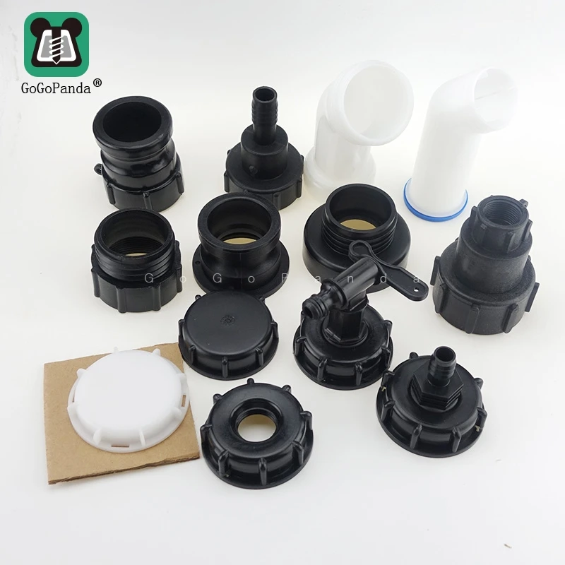 IBC Tank Valves Water Tank Garden Hose Adapter Fittings Tons Of Bucket  Accessories Water Faucet Caps