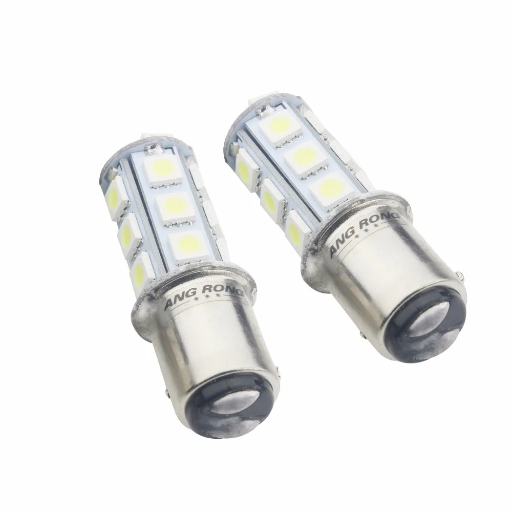 ANGRONG 2pcs High Power 566 (P21/4W) BAZ15d 1122 7225 12594 621652 Reverse Sidelight DRL Light Lamps