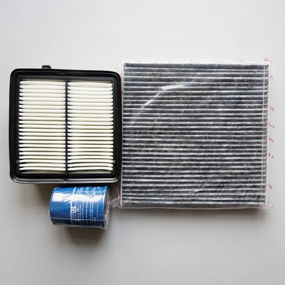 best goods suitable for Honda Jazz CITY 1.5L air filter + cabin filter + oil filter