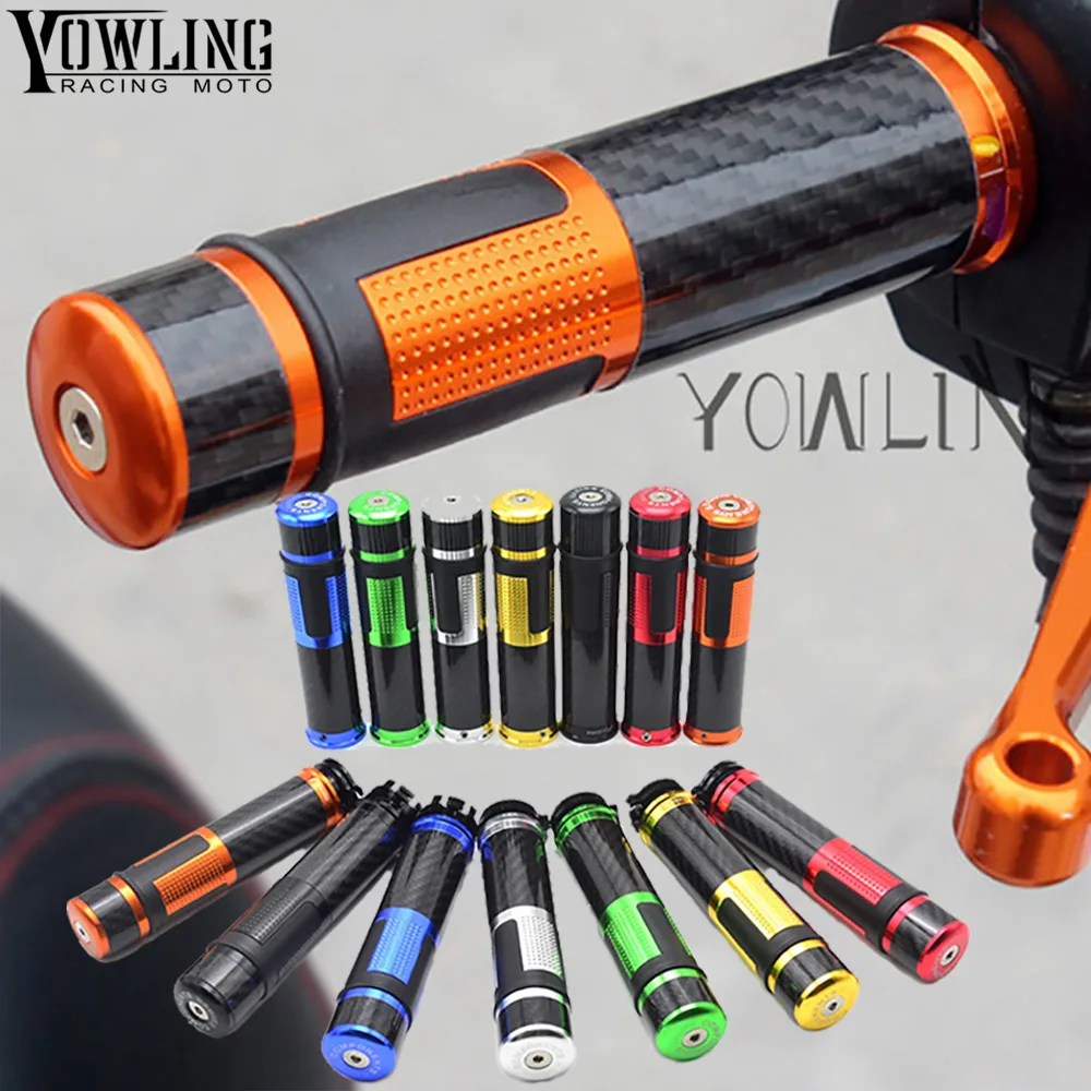 For RC8 RC8R RC125 125 990 SMR/SMT Super  motocross pit bike cafe racer sportster moto hand grips motorcycle grips