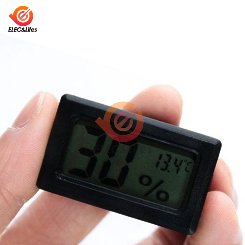 Mini Digital LCD Temperature Humidity Tester Indoor Room Thermometer Hygrometer Temperature Sensor Humidity Meter