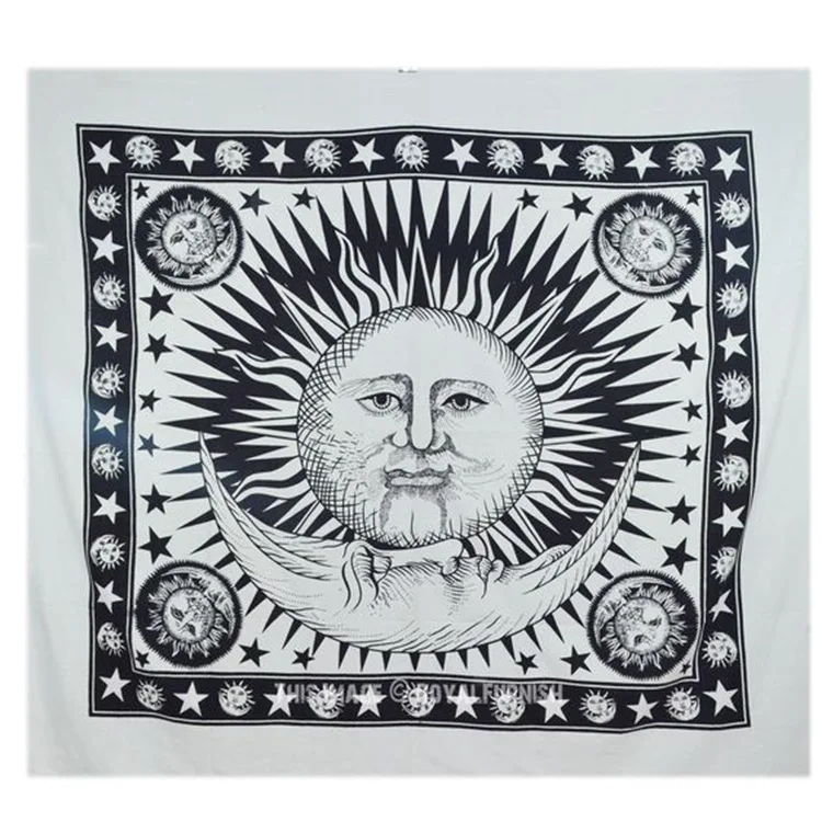 mandala tarot tablecloth board game mat,God of Sun tapestry sofa cover carpet Otsuge Uranainandesu novelty decoration blanket