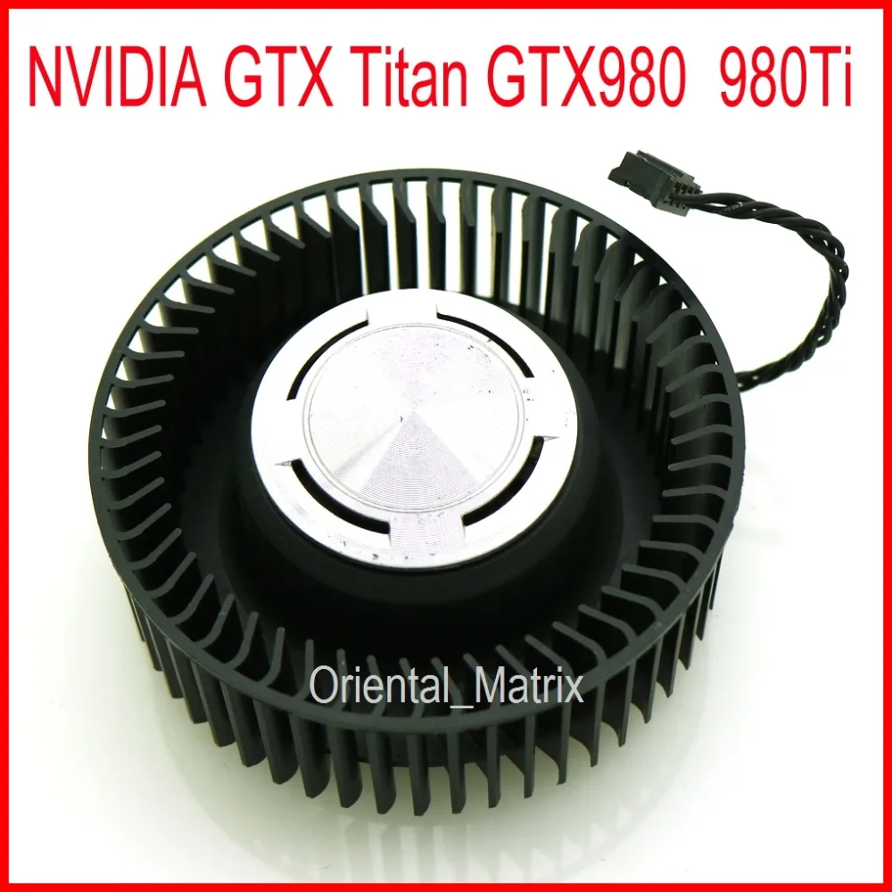 Free Shipping BFB0712HF 65mm 12V 1.8A For NVIDIA GTX Titan GTX980  980Ti Graphics Card Cooling Fan 4Pin 4Wire