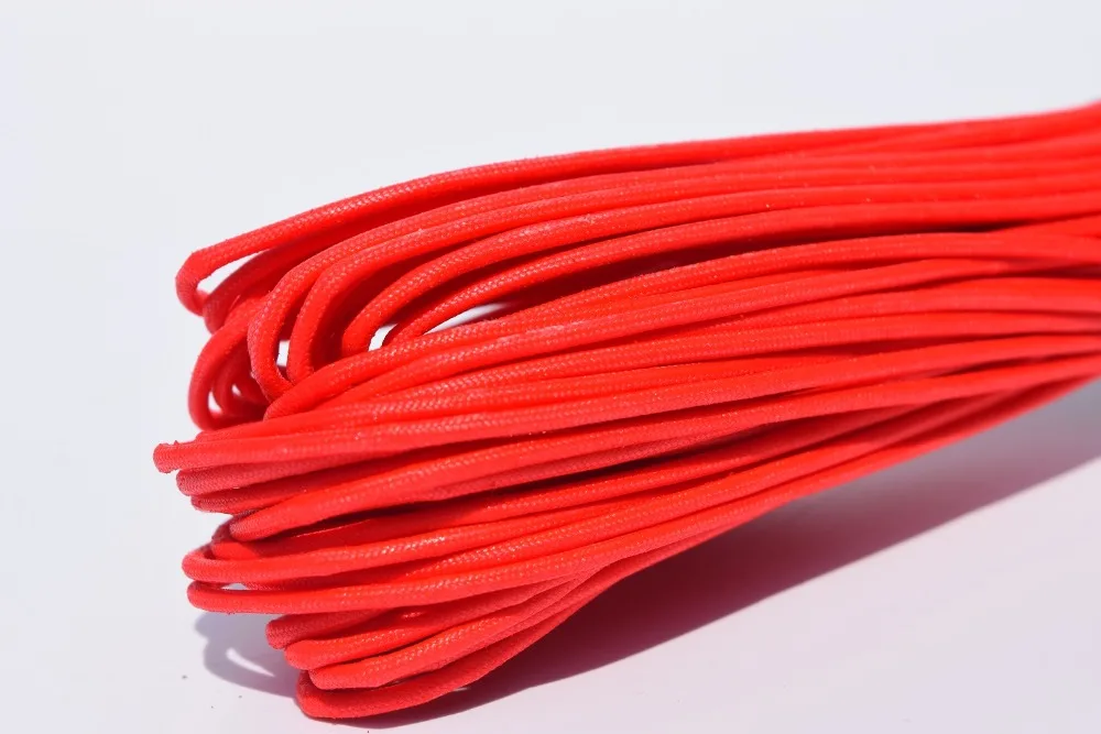 Red 1.5mm*20m Kitesurfing Line,Spectra line UHMWPE Core with UHMWPE Jacket,Synthetic Winch Rope Line