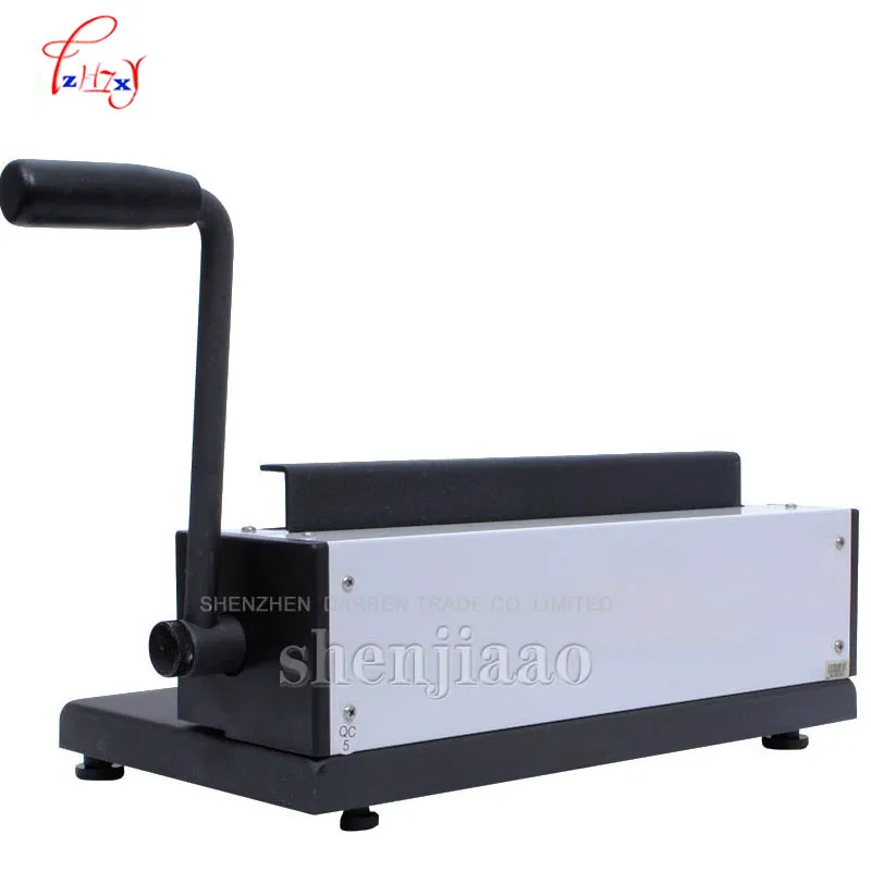 TD-1200 Wire binding machine two-thread binding machine calendar punching machine binder high quality