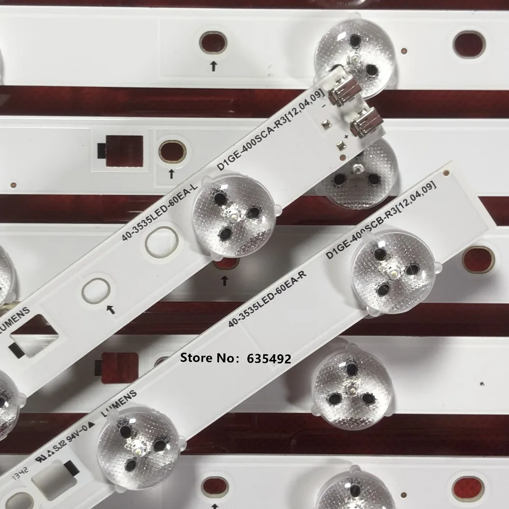 LEDストリップライト,D1GE-400SCB-R3, BN96-24089A, BN96-24090A,ue40eh5307,ue40eh5450,ue40eh6030,ue40eh6035,ue40eh6037