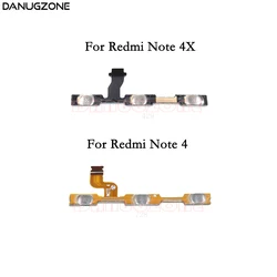 Power Button On / Off Volume Mute Switch Button Flex Cable For Xiaomi Redmi NOTE 4 / Redmi NOTE 4X