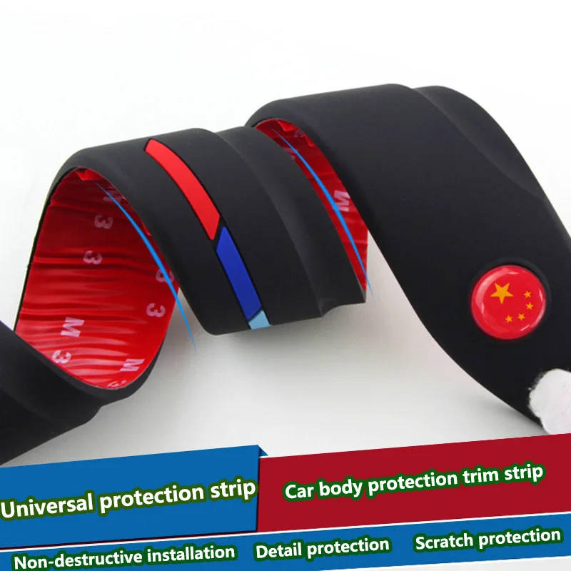 Car Body Protection Car Scratch Anti-collision Decorative Strip Car Styling For SEAT leon ibiza altea alhambra