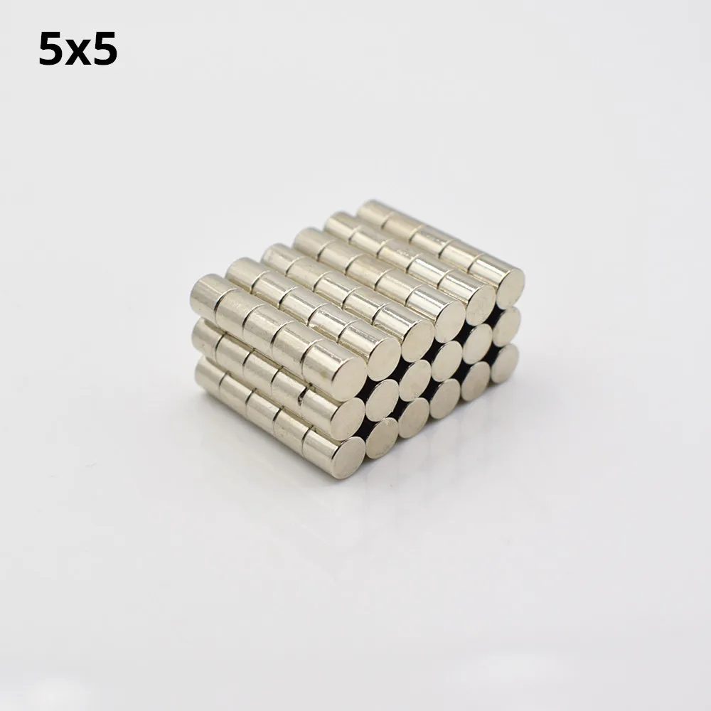 

500pcs Neodymium magnet Rare Earth small Strong Round permanent fridge Electromagnet NdFeB nickle magnetic DISC