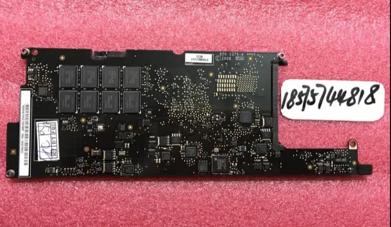 820-2375-A 661-4917 MB543LL/A 1.6G CPU 9300M 2GB RAM logic system board MotherBoard for Macbook Air A1304