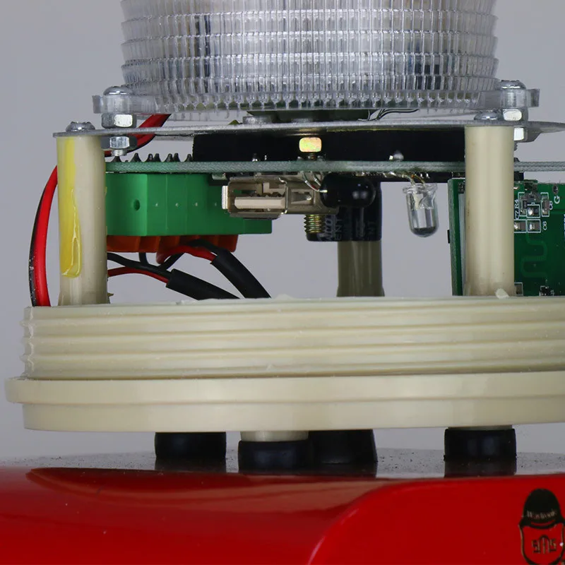 Imagem -06 - Dispositivo de Alarme sem Fio para Microondas Portátil Detector de Movimento Som e Luz Alto-falante de Alta Potência 20w