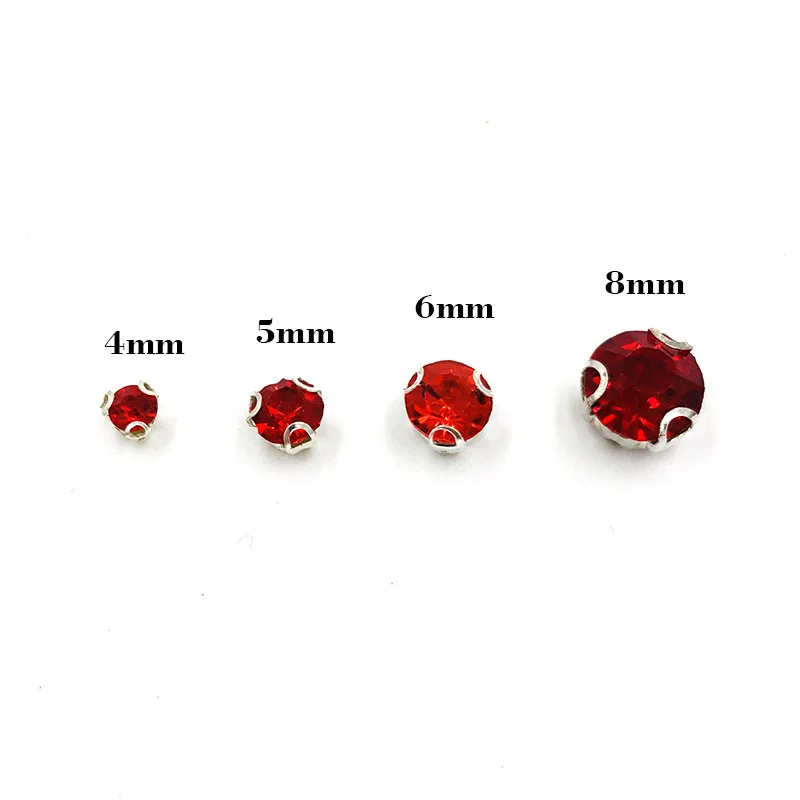 Free shipping Black strass Glass Crystal sew on rhinestones D shape claw High quality loose rhinestones diy clothing accessories image 3