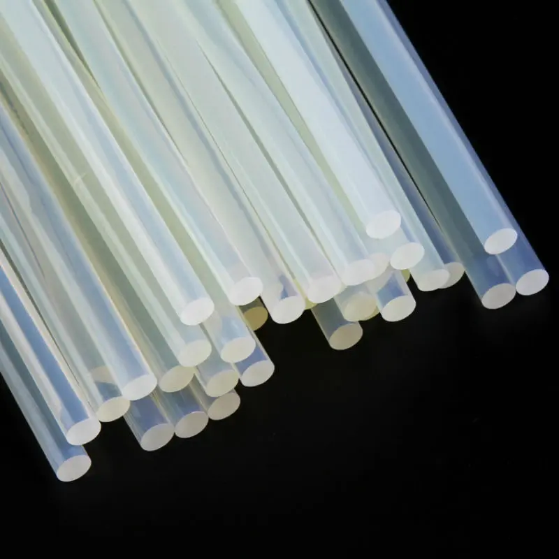 30pcs/lot 11 * 190mm hot melt adhesive stick transparent glue stick DIY jewelry crafts maintenance sticks high viscosity