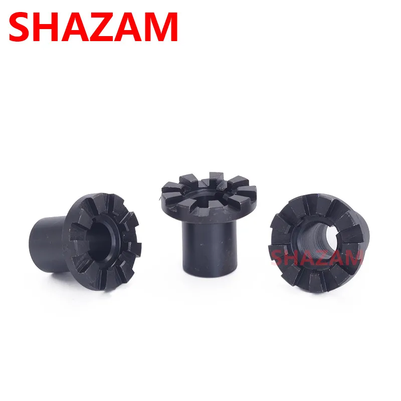 آلة طحن عمودية رفع مقبض مشترك 9 محور الأسنان مخلب SHAZAM اكسسوارات C85 الكربون الصلب المغزل مخلب أدوات فروك