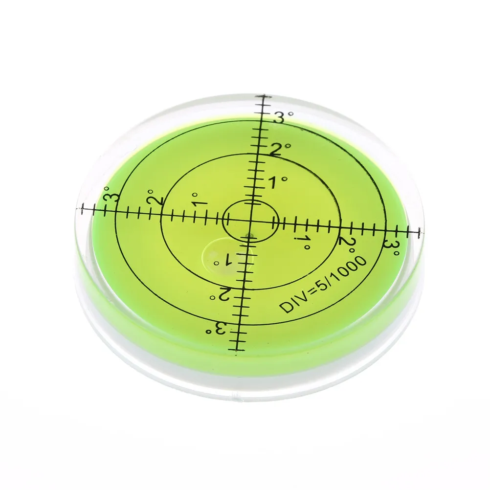 60*12mm 32x11mm  Circular Bubble Level Spirit Level Round Bubble Level Measuring Instruments Tool Universal Protractor Tool