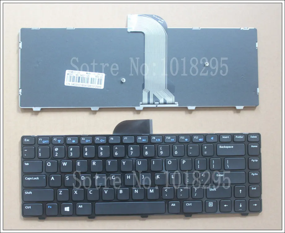 New Keyboard for Dell Inspiron 14 3421 3437 14R 5421 5437 M431R Latitude 3440 Vostro 2421 US Layout with Frame  9Z.N8VSW.001