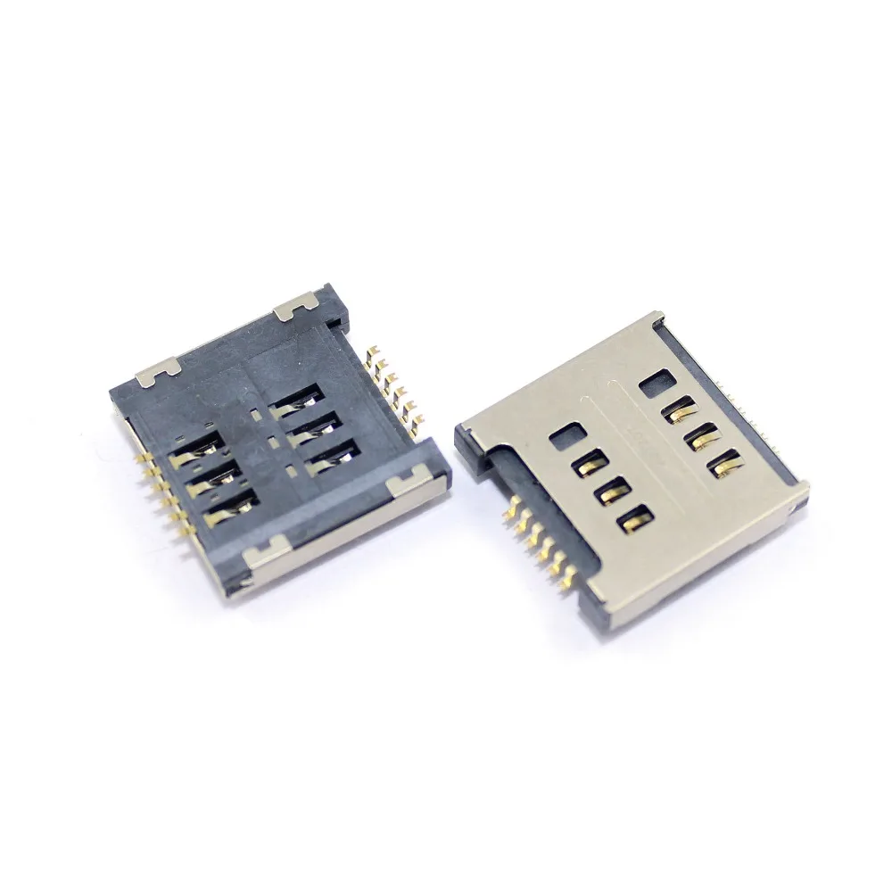 YuXi For LG D285 Optimus L65 D325 L70 D380 L80 E455 E615 E715 L5 P715 L7 II T370, T37 (dual SIM) SIM Card Connector