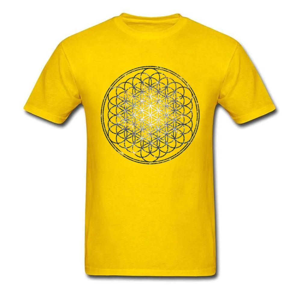 2024 Brand T-shirt Men Mandala T Shirts Flower Of Life Sacred Geometry Tops Tees Cotton Graphic Tshirt Star Cluster Chic Clothes