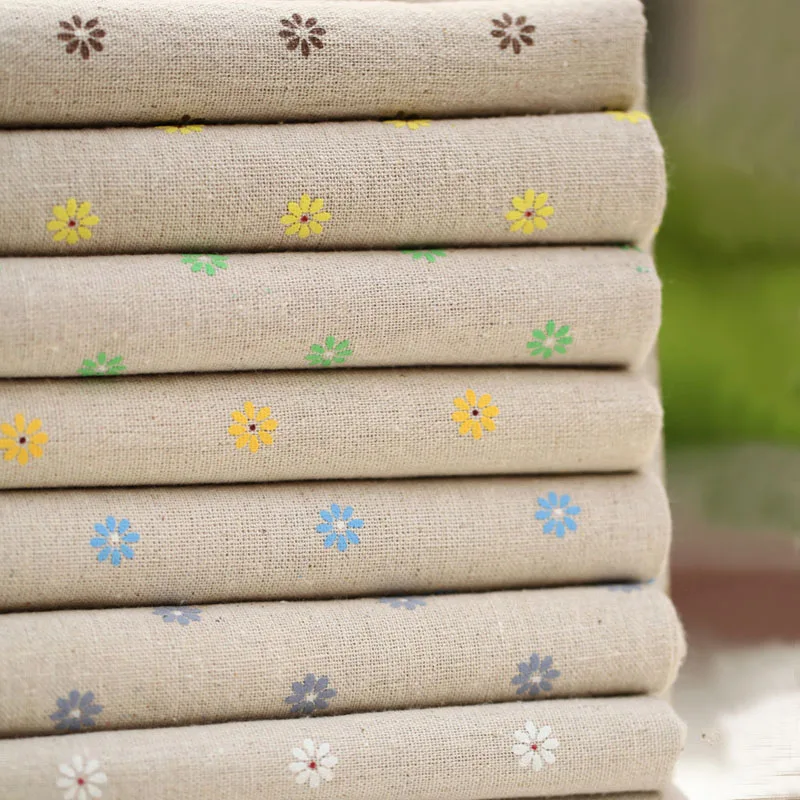 100x155CM Zakka Cotton Linen Fabric For Handmade Hometextile Fabrics Cloth For DIY Sofa/Curtain /tablecloth