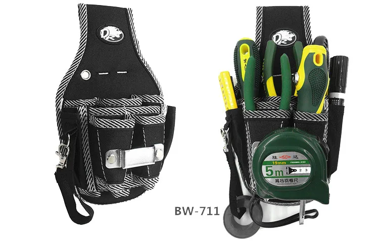 Ispessito 600d Nylon Elettricista Multifunzione Utility Della Vita di Immagazzinaggio di Riparazione Elettricista Borsa Degli Attrezzi Belt Organizer Toolkit