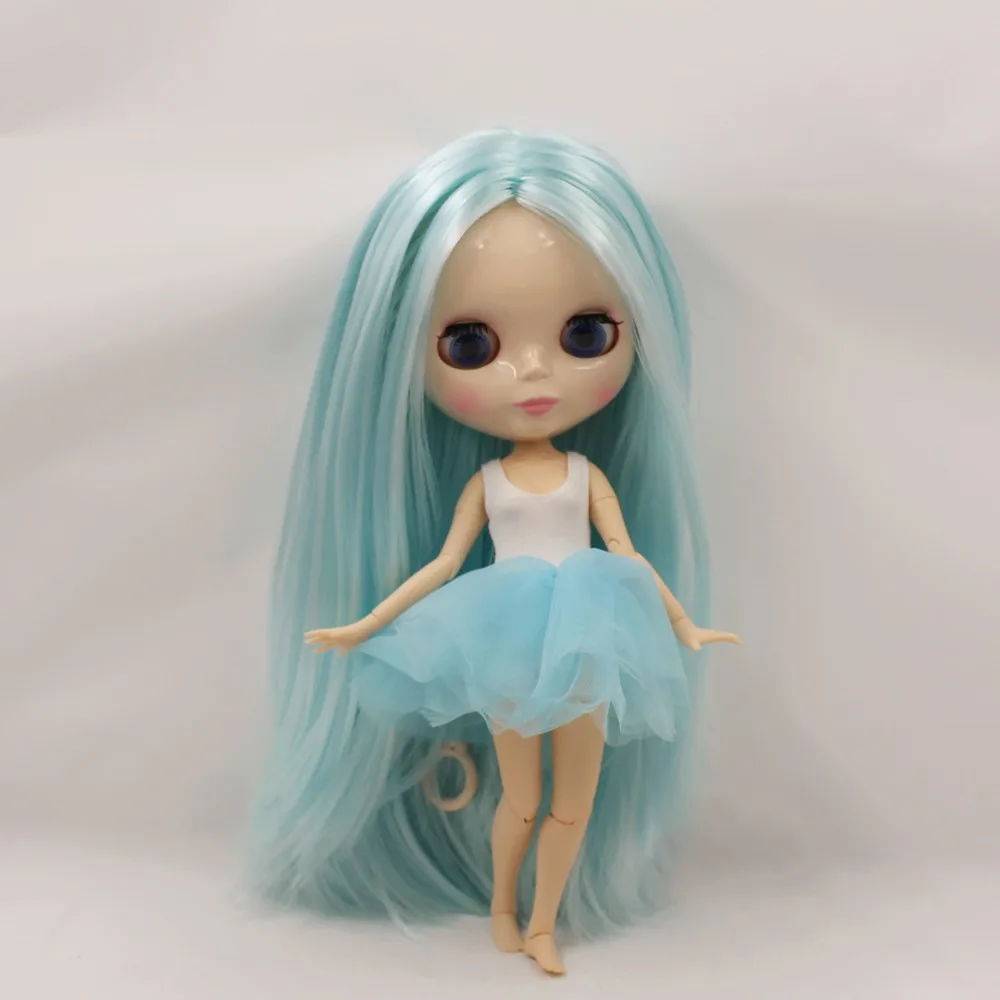 ICY DBS Blyth doll No.BLK6909 Lake Blue hair JOINT body White skin 1/6 BJD NEO OB24 ANIME GIRL