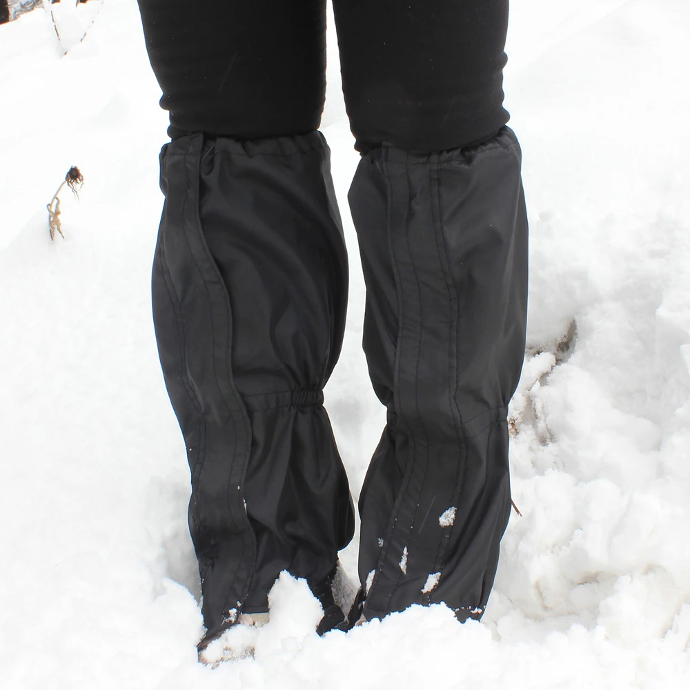 1 pair  Waterproof Gaiter Outdoor Hiking Walking Climbing Hunting Snow Ski Legging Gaiters