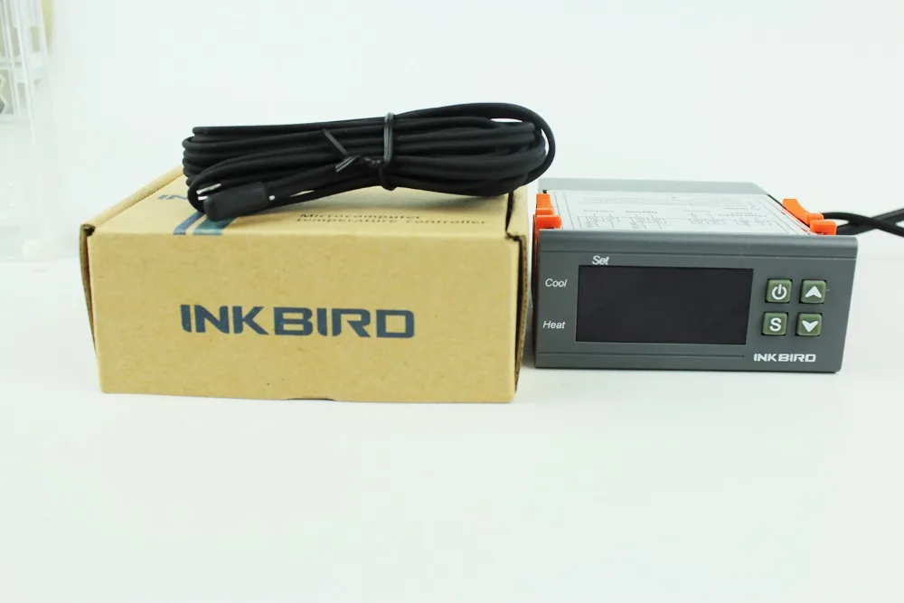 Imagem -05 - Inkbird-controlador Eletrônico Digital de Calor e Temperatura Fria Itc1000 Fahrenheit e Centígrados Relé Duplo Termostato Sensor Ntc